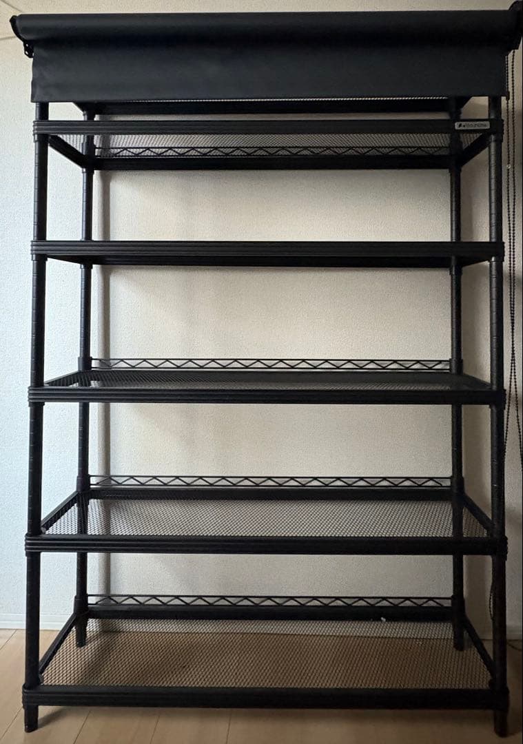 廃盤希少品☆Bauhutte バウヒュッテ スクリーンラック♪ブラック