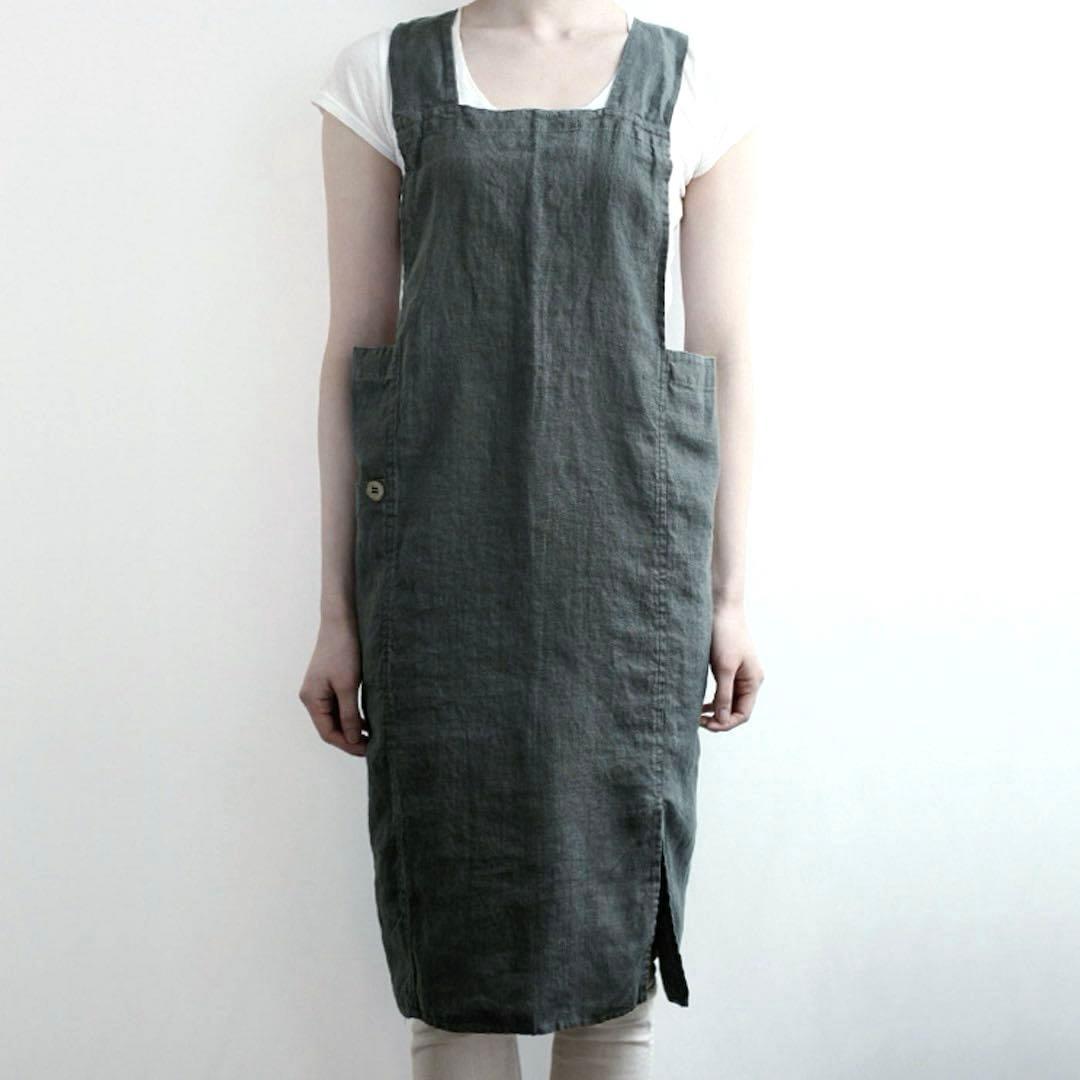 【新品タグ付】LINO E LINA リーノエリーナ フルエプロン アニタ