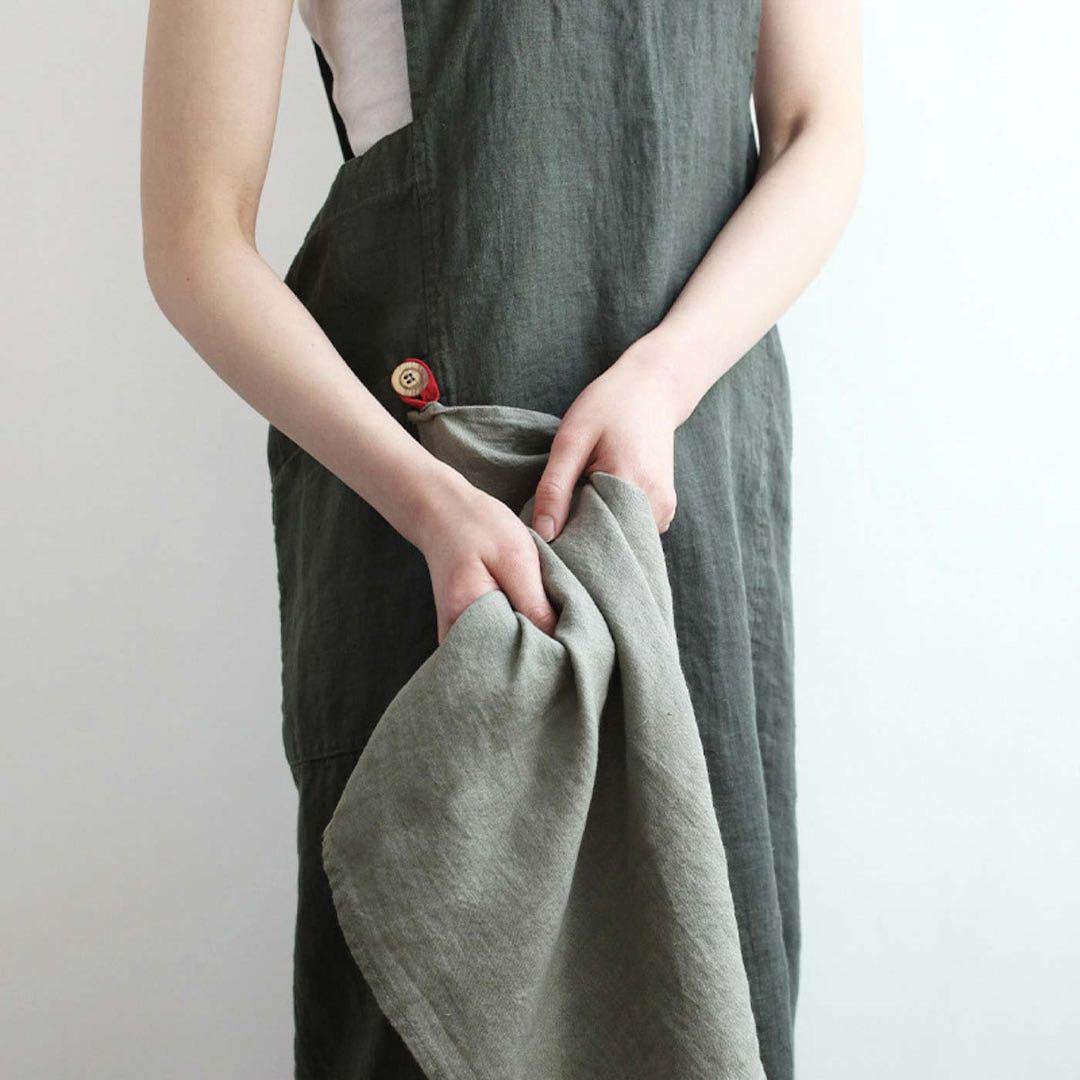 【新品タグ付】LINO E LINA リーノエリーナ フルエプロン アニタ