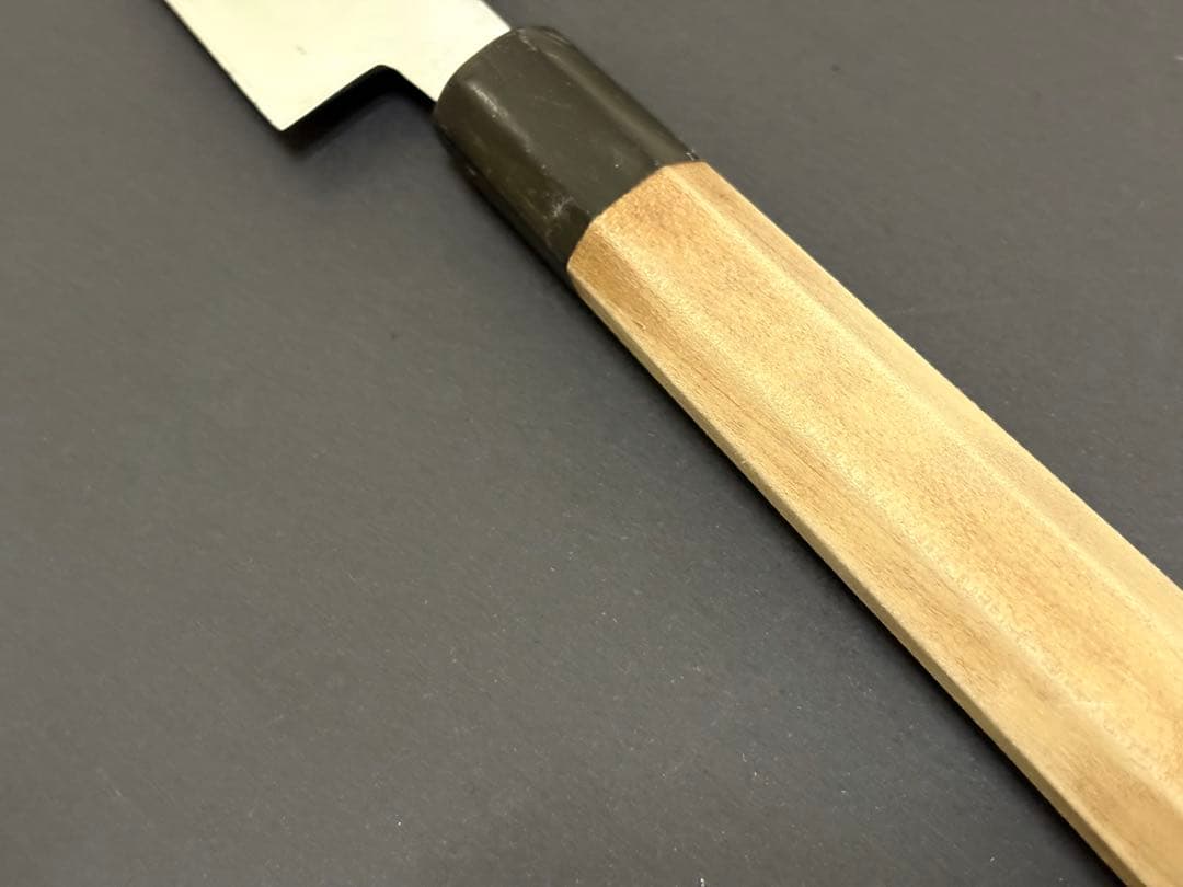 菊秀 銀三 柳刃 刺身 八寸 約240mm