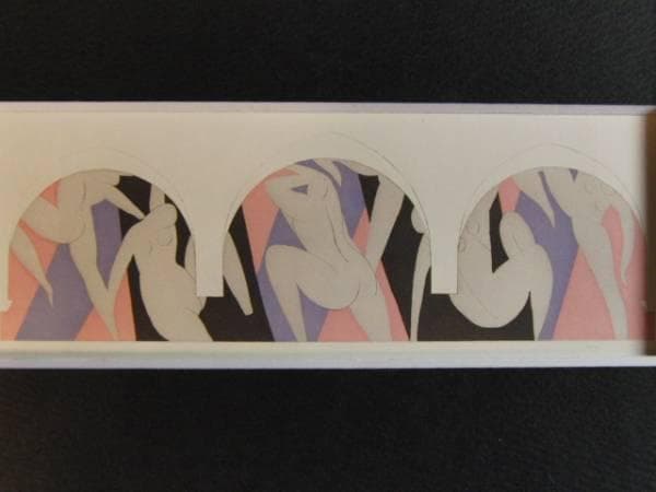 アンリ・マティス、ダンス、希少な額装用画集より、新品高級額装付