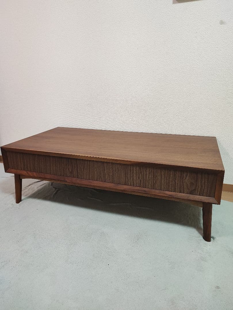 センターテーブル ローテーブル 引き出し2つ 木製 NITORI