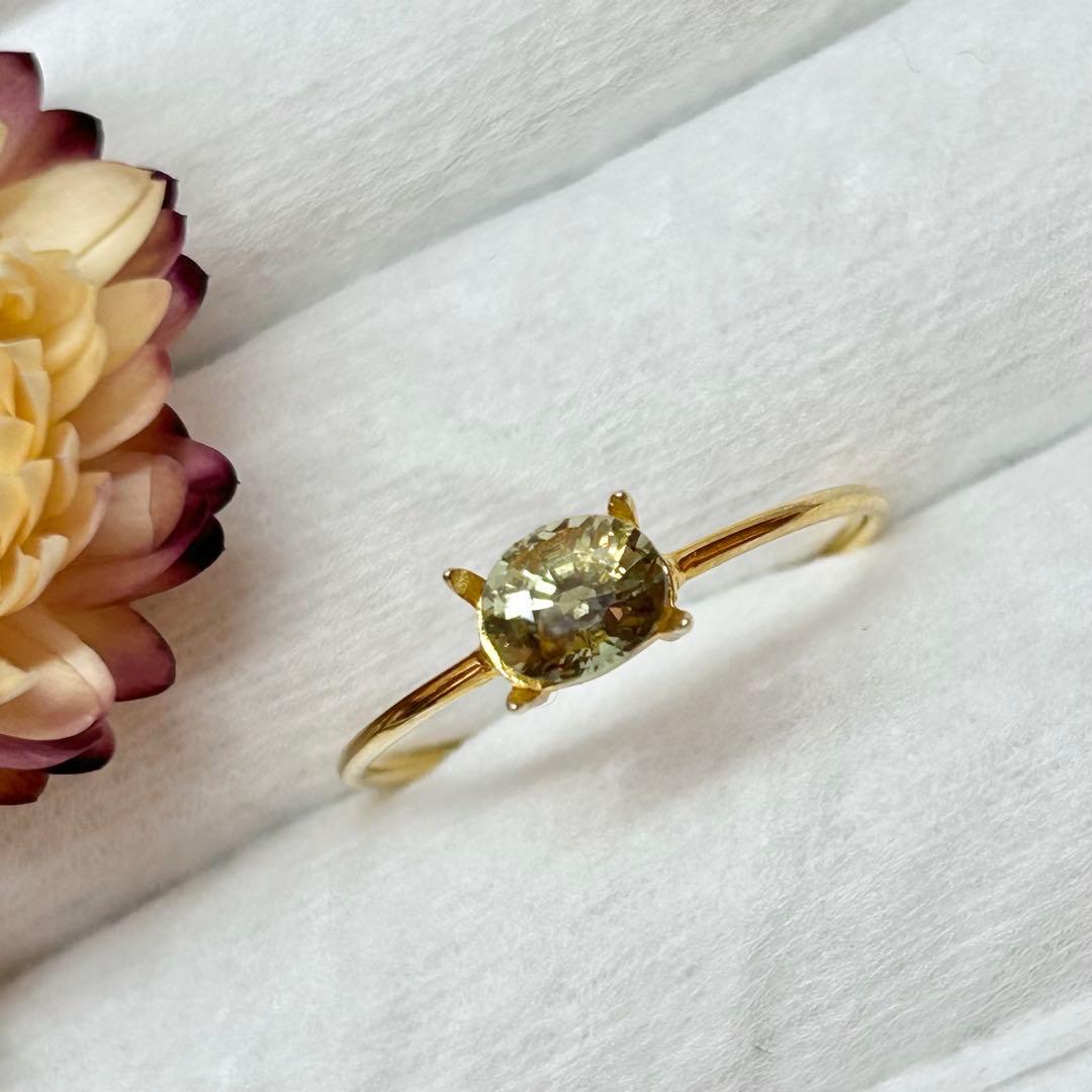 0.7ct!!大粒アレキサンドライトのリング