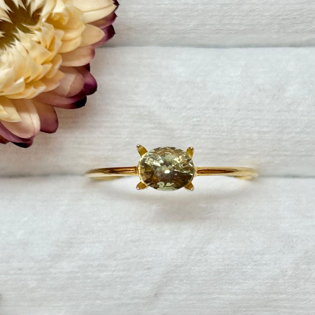 0.7ct!!大粒アレキサンドライトのリング