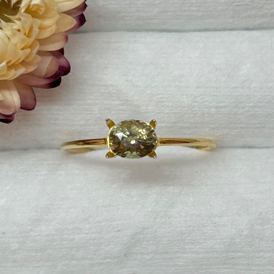 0.7ct!!大粒アレキサンドライトのリング