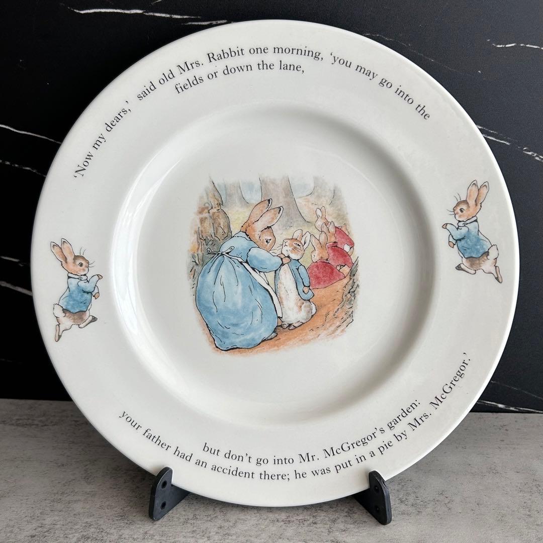 ☆良品☆ ウェッジウッド ピーターラビット 食器5点セット ピーター