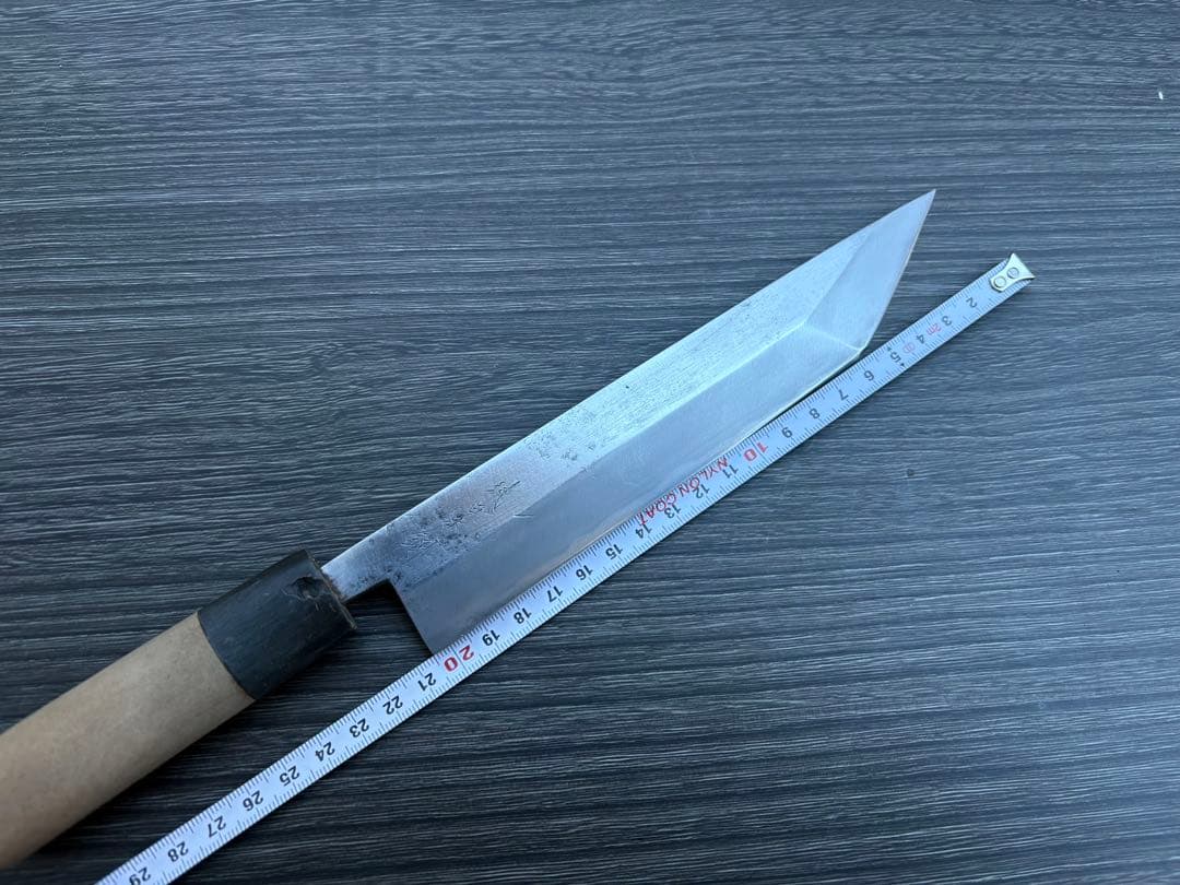 正本総本店 鰻裂き うなぎ包丁 純日本鋼 和包丁 出刃包丁 秀吉 210mm