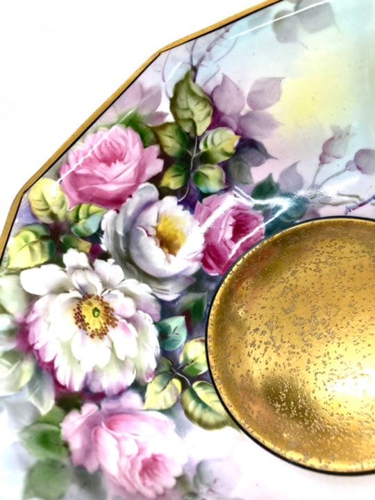 オールドノリタケ　金色の鉢