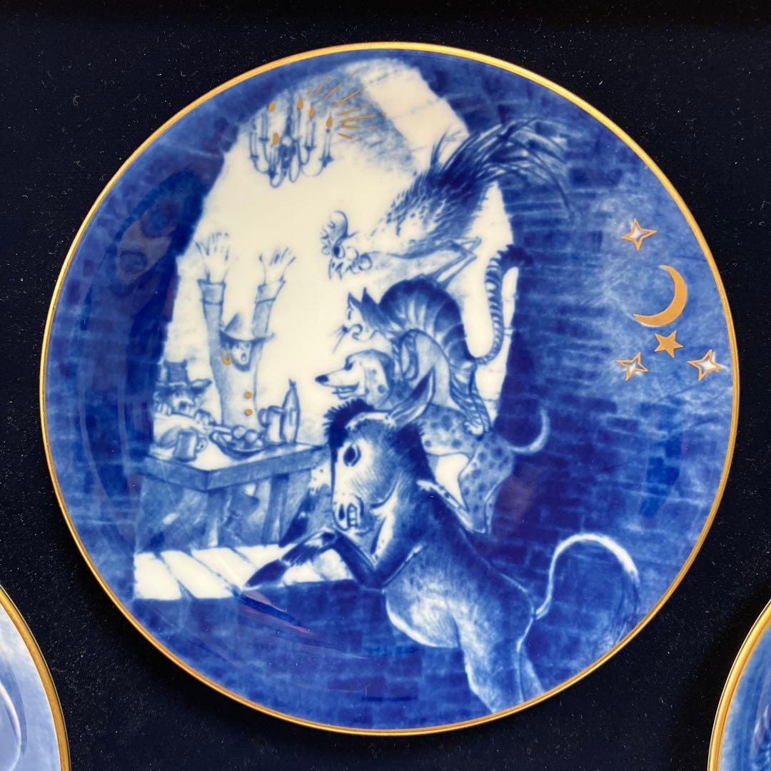 マイセン Meissen 童話 ミニプレートコレクション 額入り 壁掛け 6枚