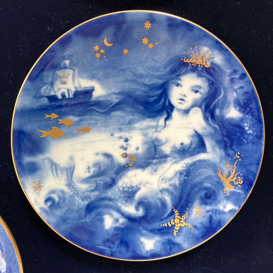 マイセン Meissen 童話 ミニプレートコレクション 額入り 壁掛け 6枚