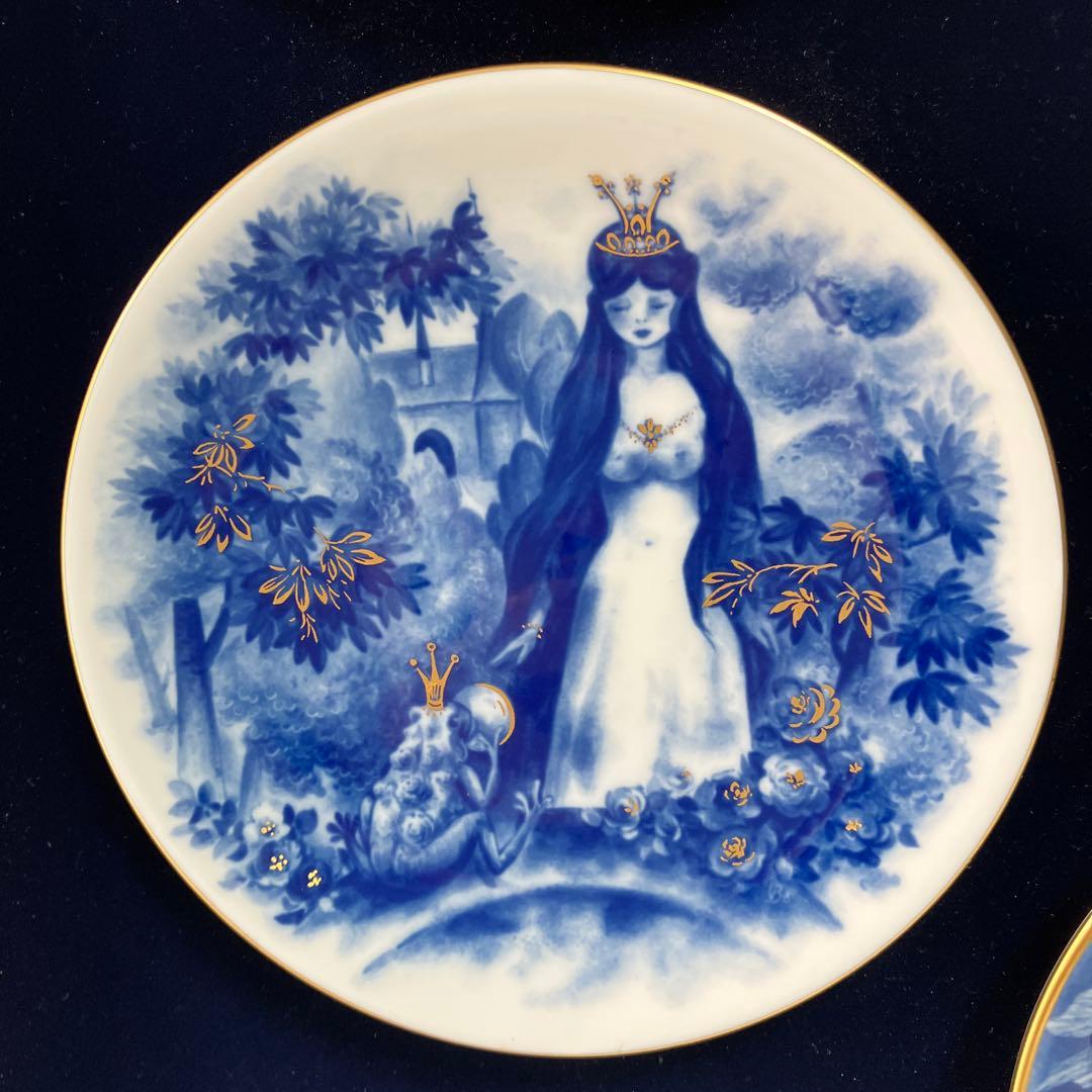 マイセン Meissen 童話 ミニプレートコレクション 額入り 壁掛け 6枚