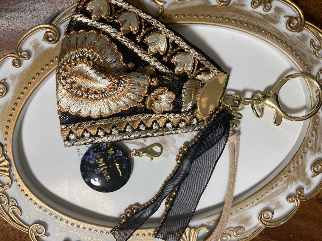 金額変更ハンドメイド　ドライフラワー　ネームレジン　キーホルダー　オーダーページ