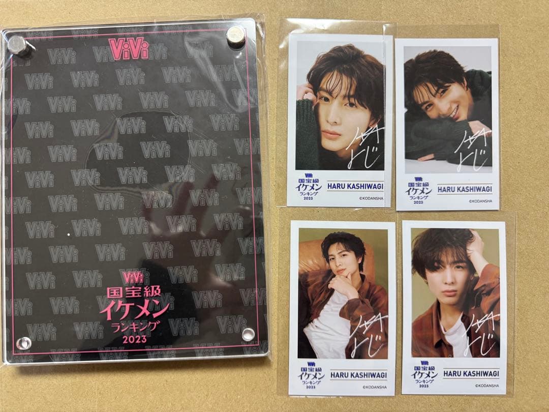 柏木悠 超特急 ハル vivi オンラインくじ 国宝級イケメン アクスタ