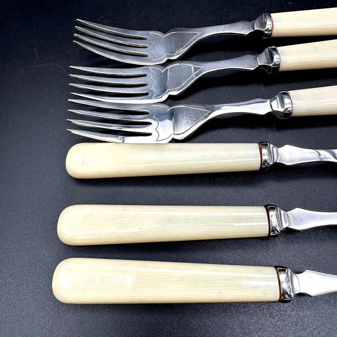 ヴィンテージ フィッシュナイフ＆フォーク12本