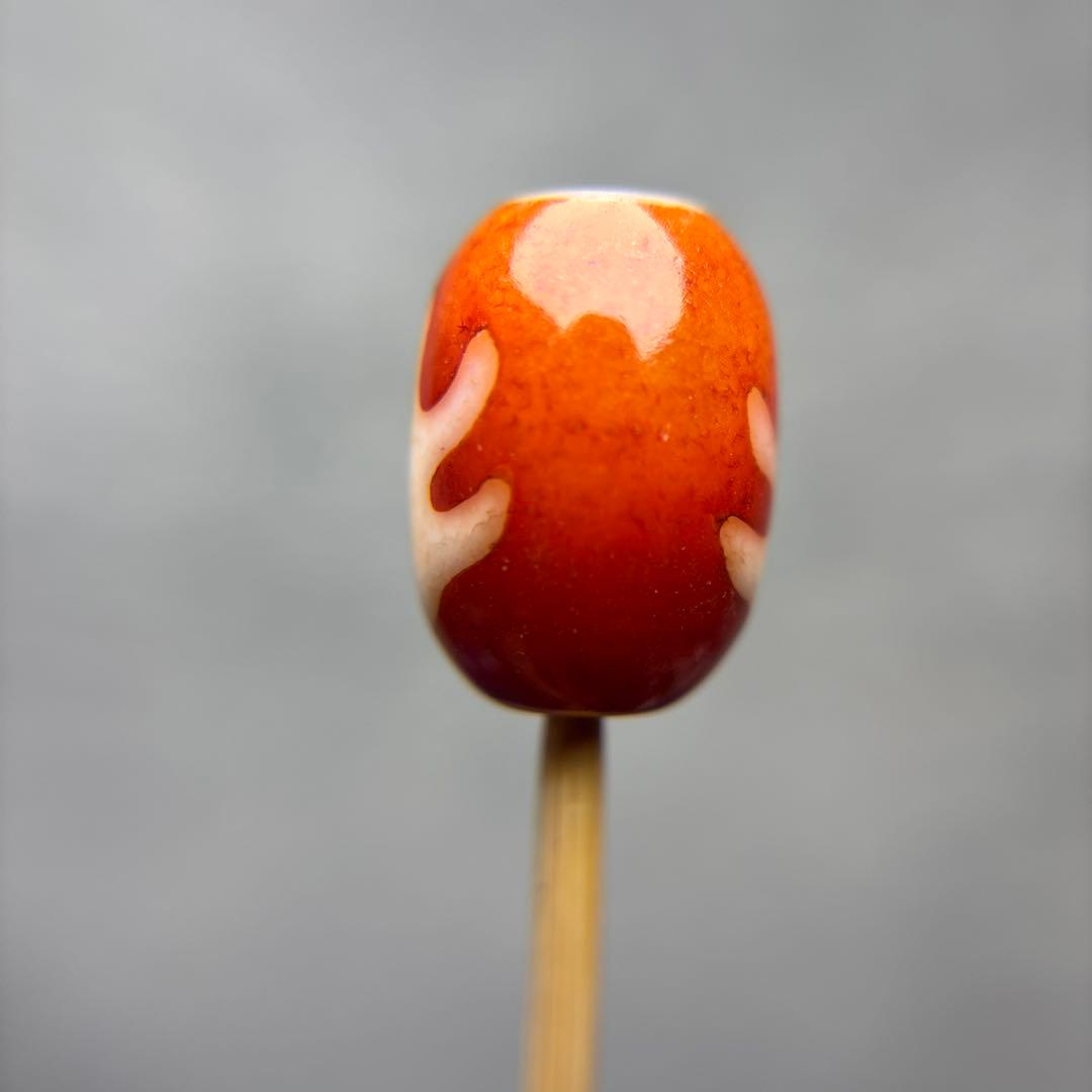 あずきちゃん様瑪瑙　九紫離火天珠　1-66