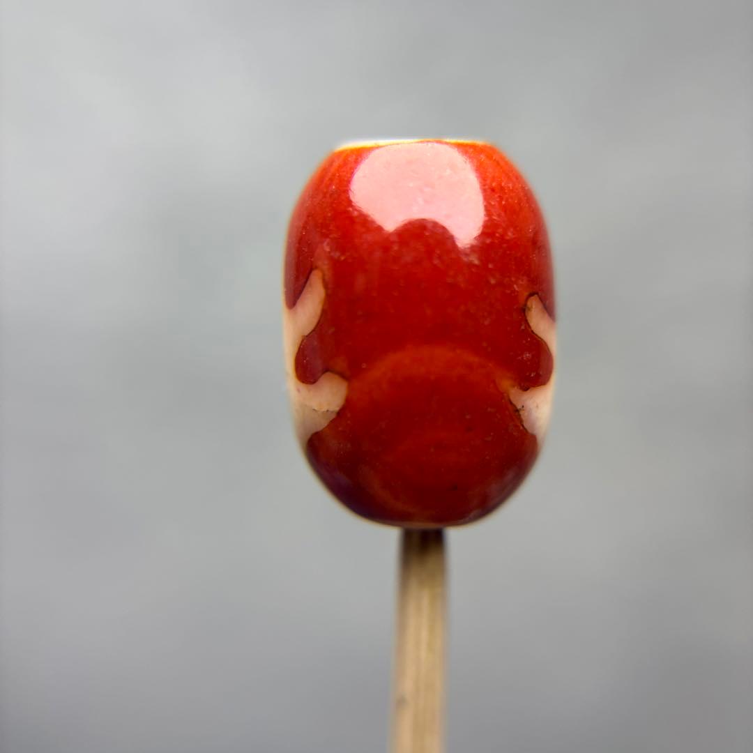 あずきちゃん様瑪瑙　九紫離火天珠　1-66