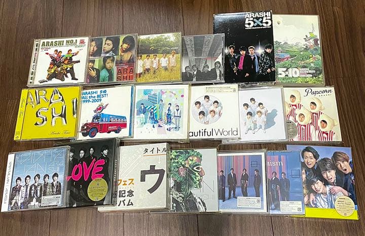 嵐 CD DVD アルバムセット 初回限定盤 - メルカリ