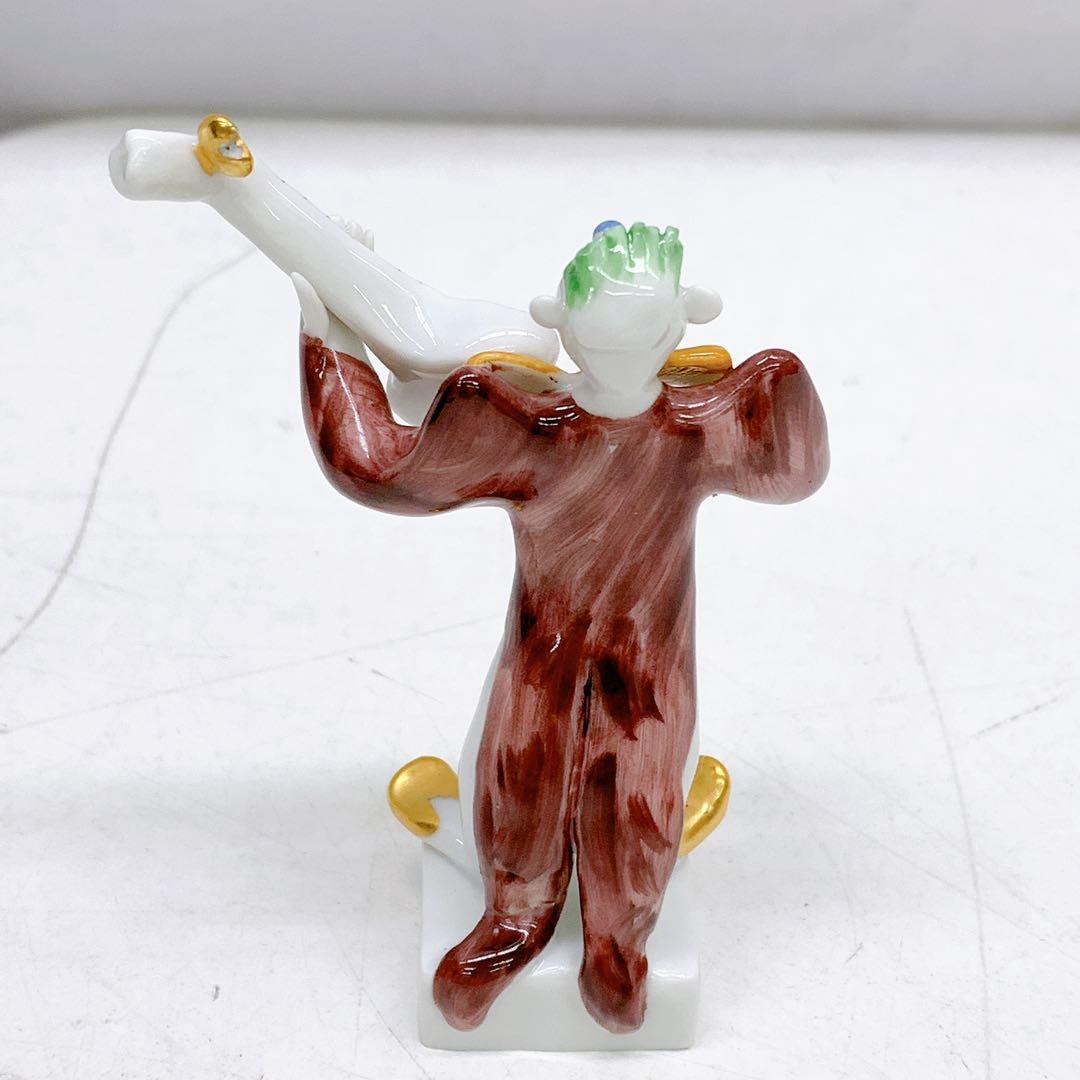 6AAM8 極美品 マイセン マイセン人形 60658 クラウン ギター ピエロ