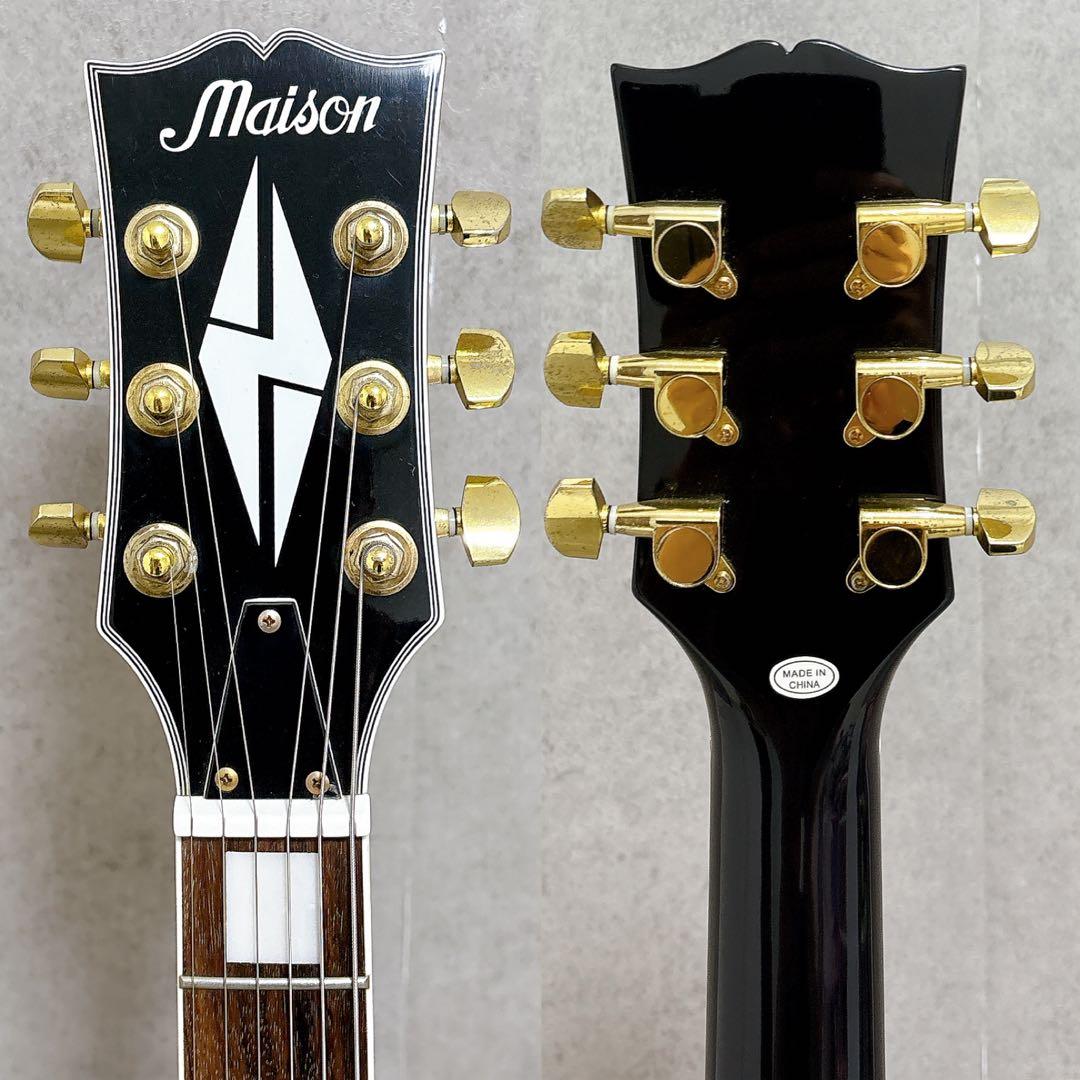 ぼっちざろっく レスポールカスタム 左 レフティ エレキギター 黒金