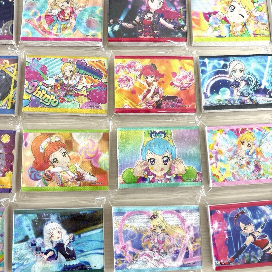 アイカツ グッズ 引退 まとめ売り 缶バッジ ポストカード キャンバスボード