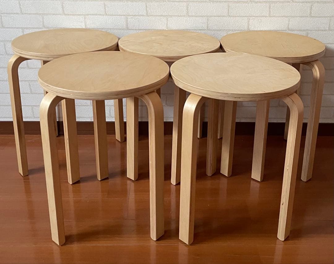 IKEA FROSTA イケア フロスタ　5脚セット