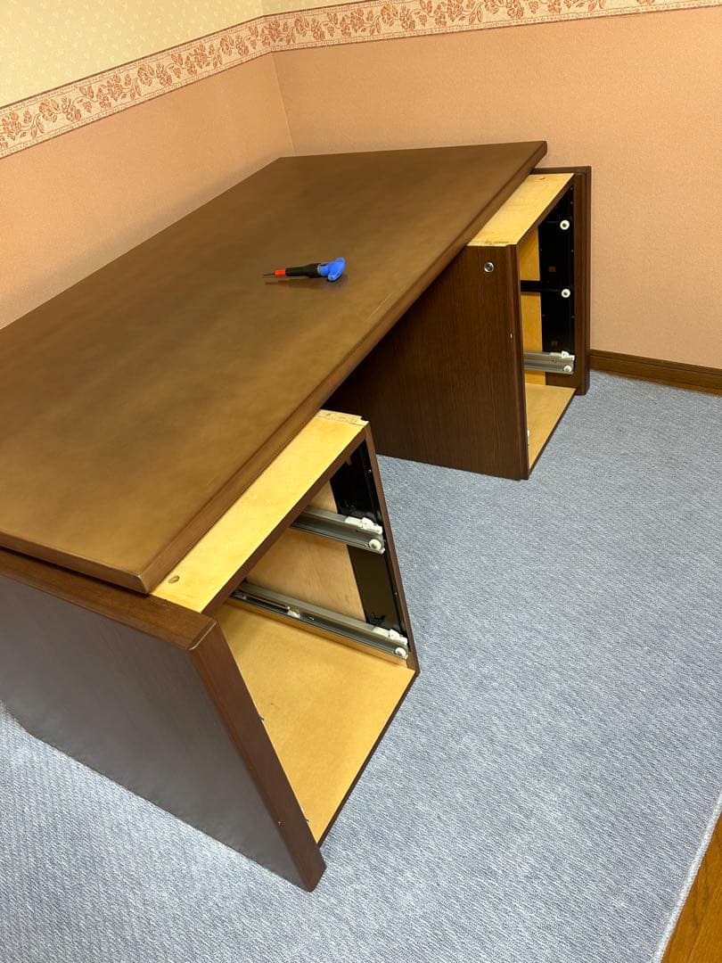 コクヨ 書斎机 220シリーズ 両袖デスク 役員室