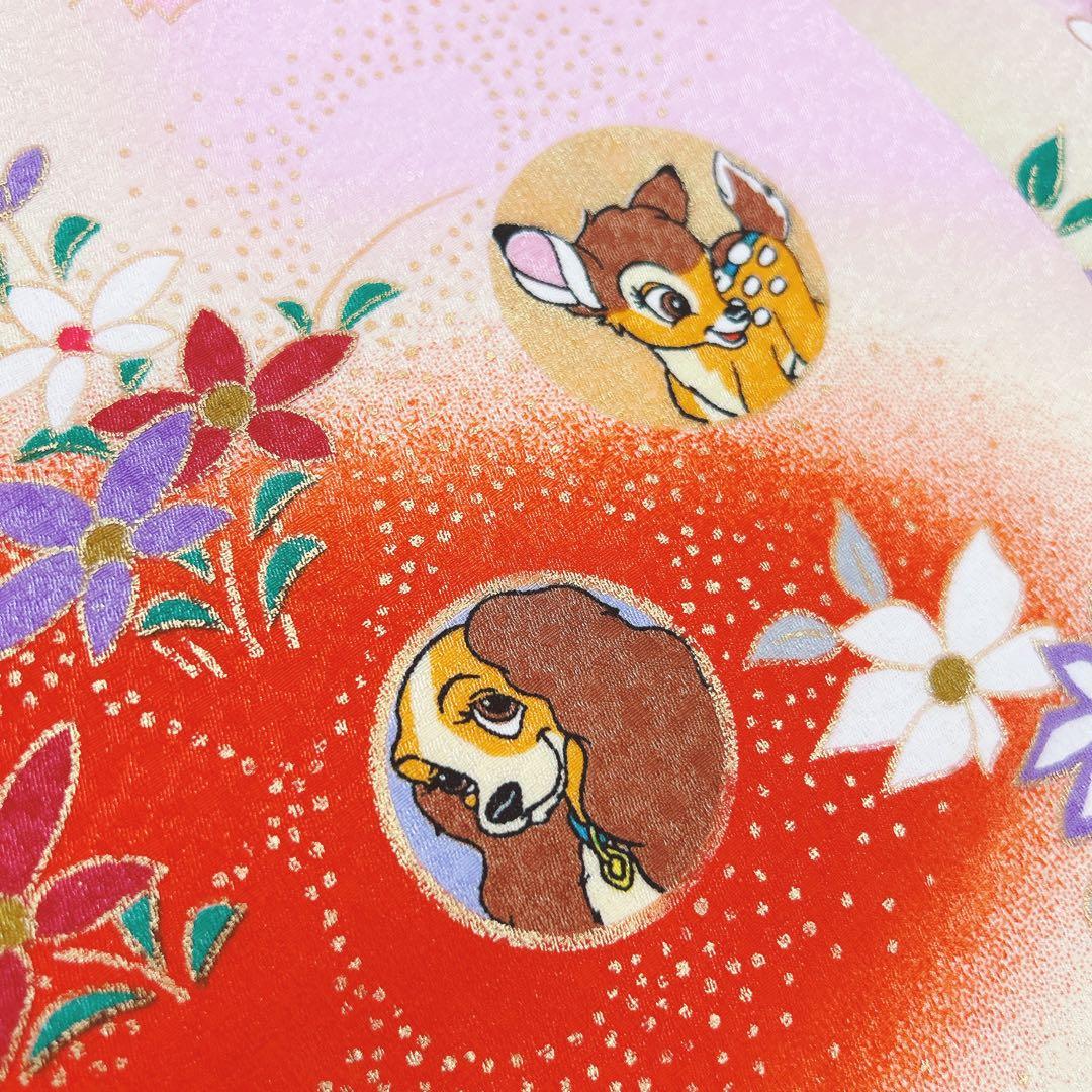 Walt Disney 七五三3歳女の子　被布コート　バンビ　ダンボ　プーさん