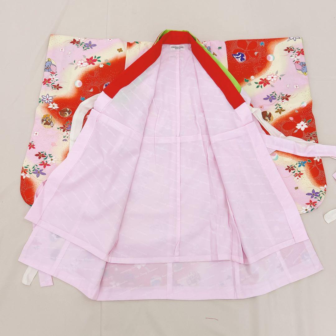 Walt Disney 七五三3歳女の子　被布コート　バンビ　ダンボ　プーさん