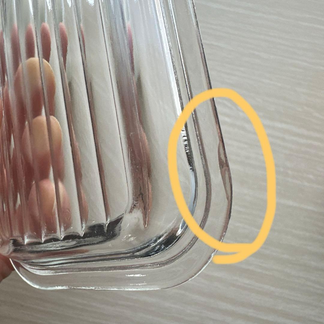 オールドパイレックス バタープリント レフリジレーター4個セット