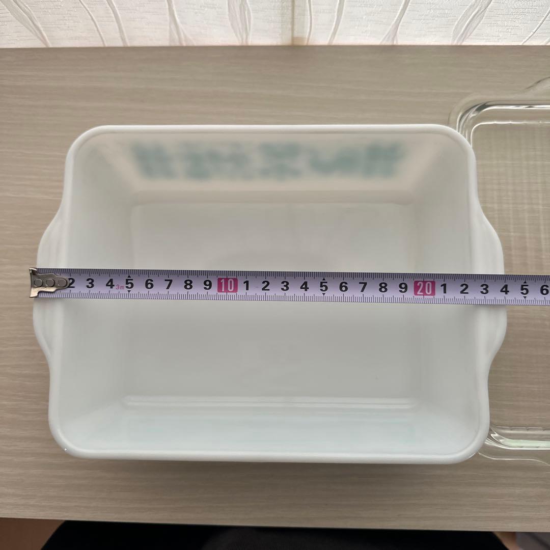 オールドパイレックス バタープリント レフリジレーター4個セット