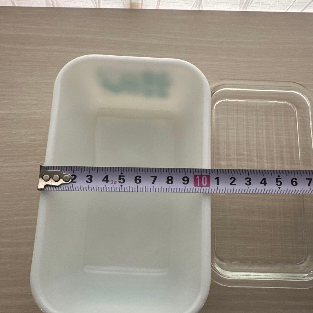 オールドパイレックス バタープリント レフリジレーター4個セット