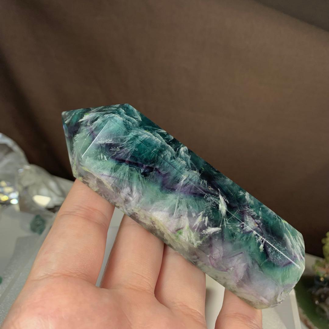 ALL SALE☆フェザー満開☆エンジェルフェザーフローライト ポイント