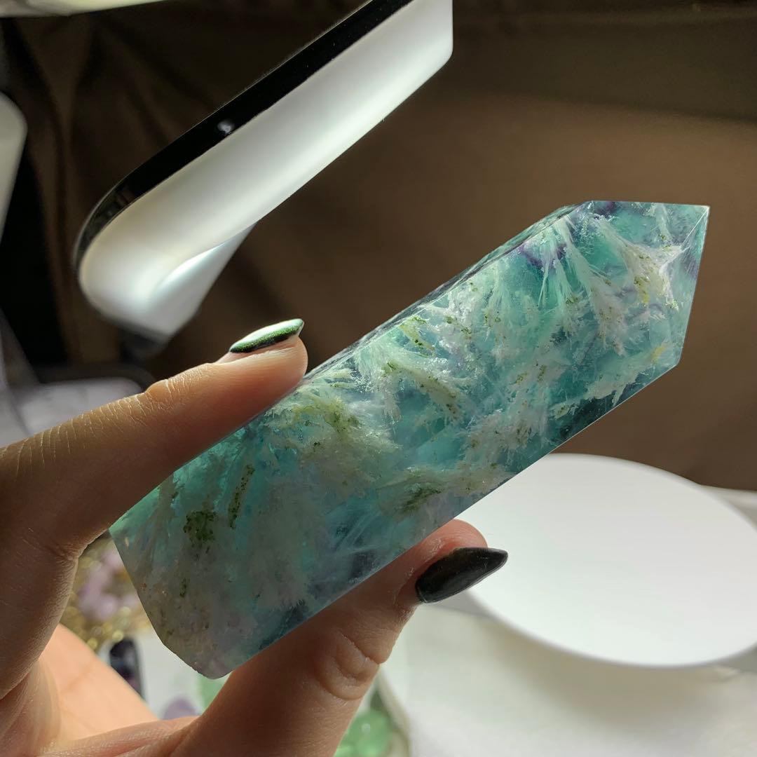 ALL SALE☆フェザー満開☆エンジェルフェザーフローライト ポイント