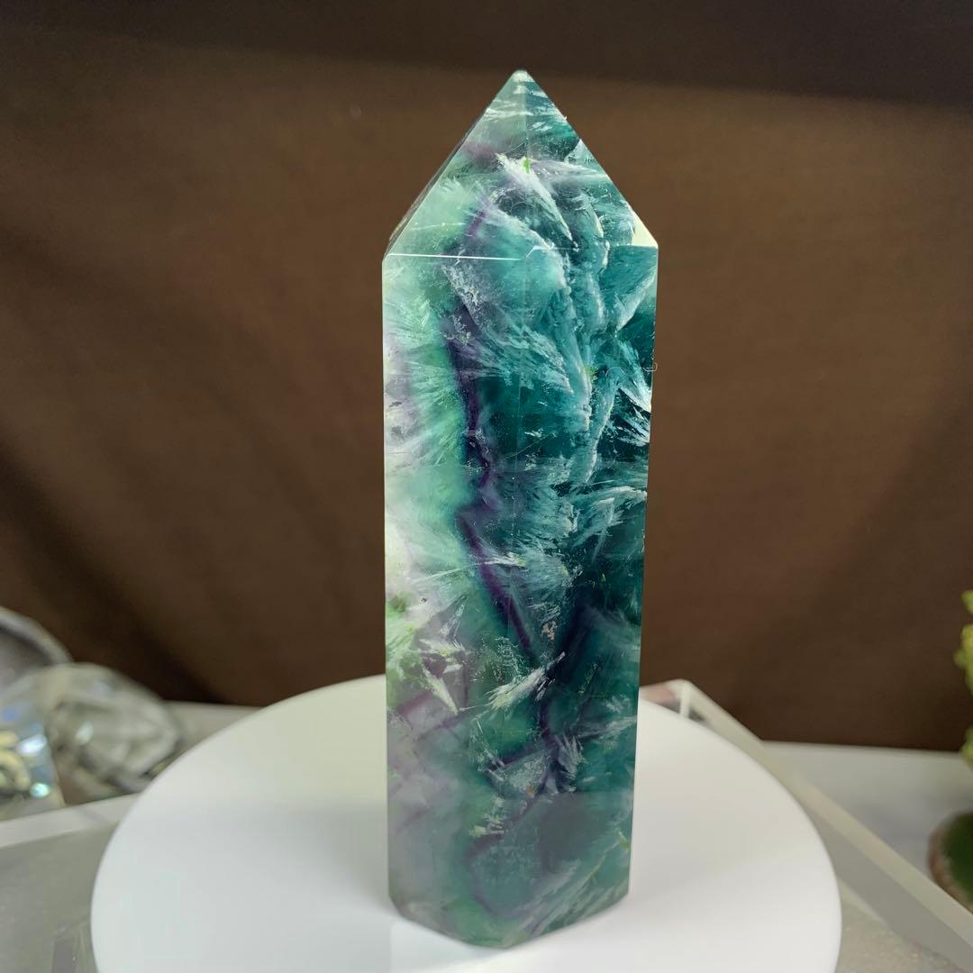 ALL SALE☆フェザー満開☆エンジェルフェザーフローライト ポイント