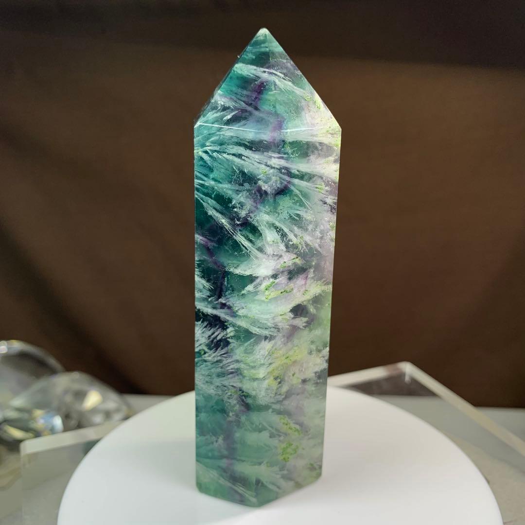 ALL SALE☆フェザー満開☆エンジェルフェザーフローライト ポイント