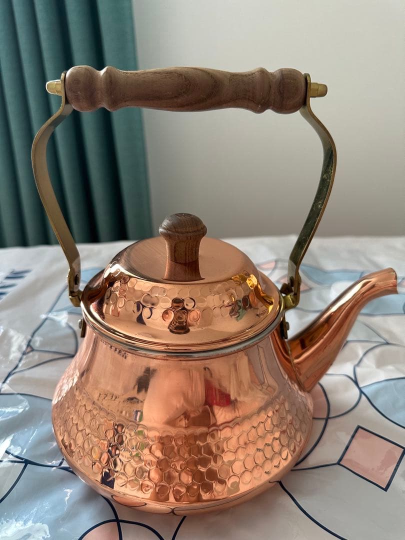 韓国製　銅製やかん