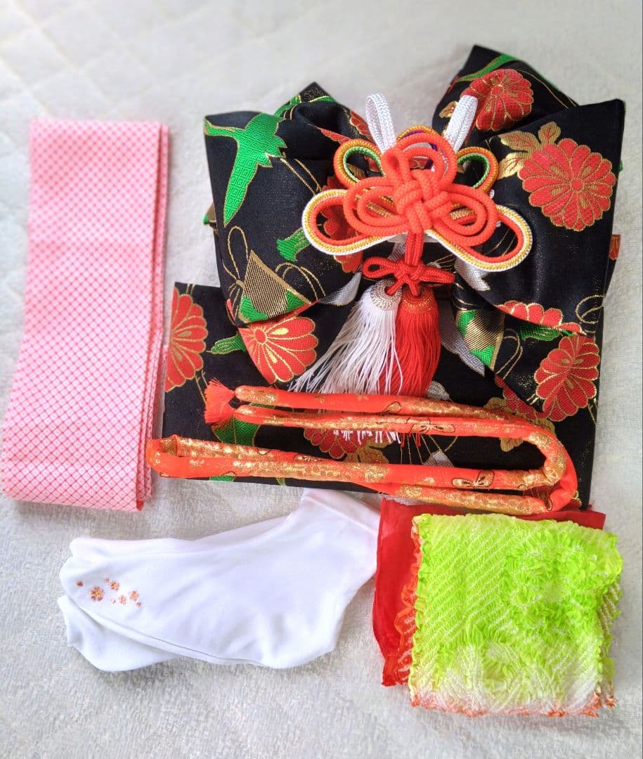 7歳振り袖セット