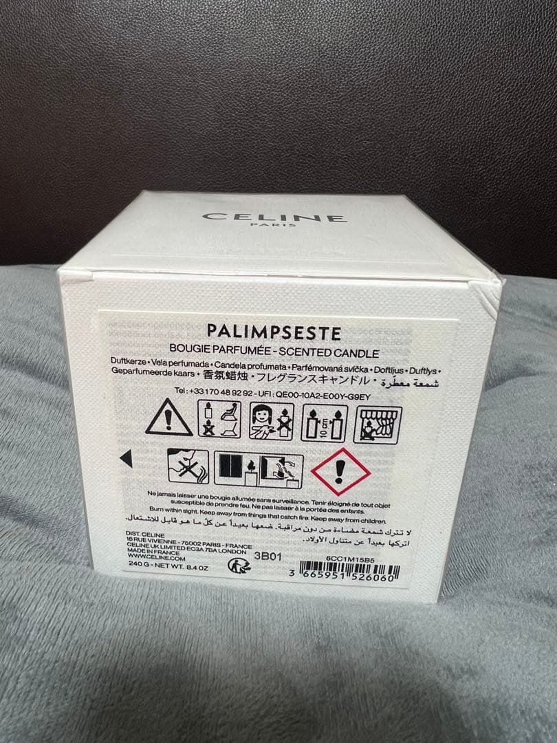 ★未開封・未使用品 セリーヌ CELINE PALIMPSESTE キャンドル