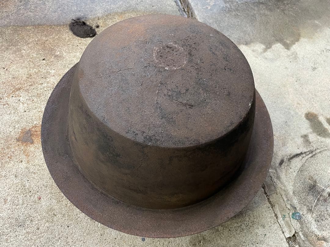 鉄製羽釜レトロ