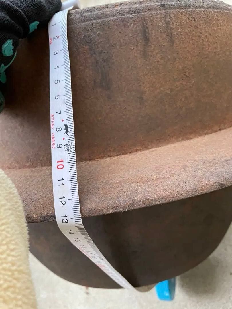 鉄製羽釜レトロ