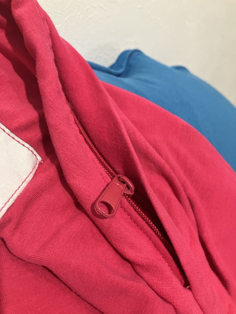 yogibo サポート ブルー+ピンクカバー1枚付き