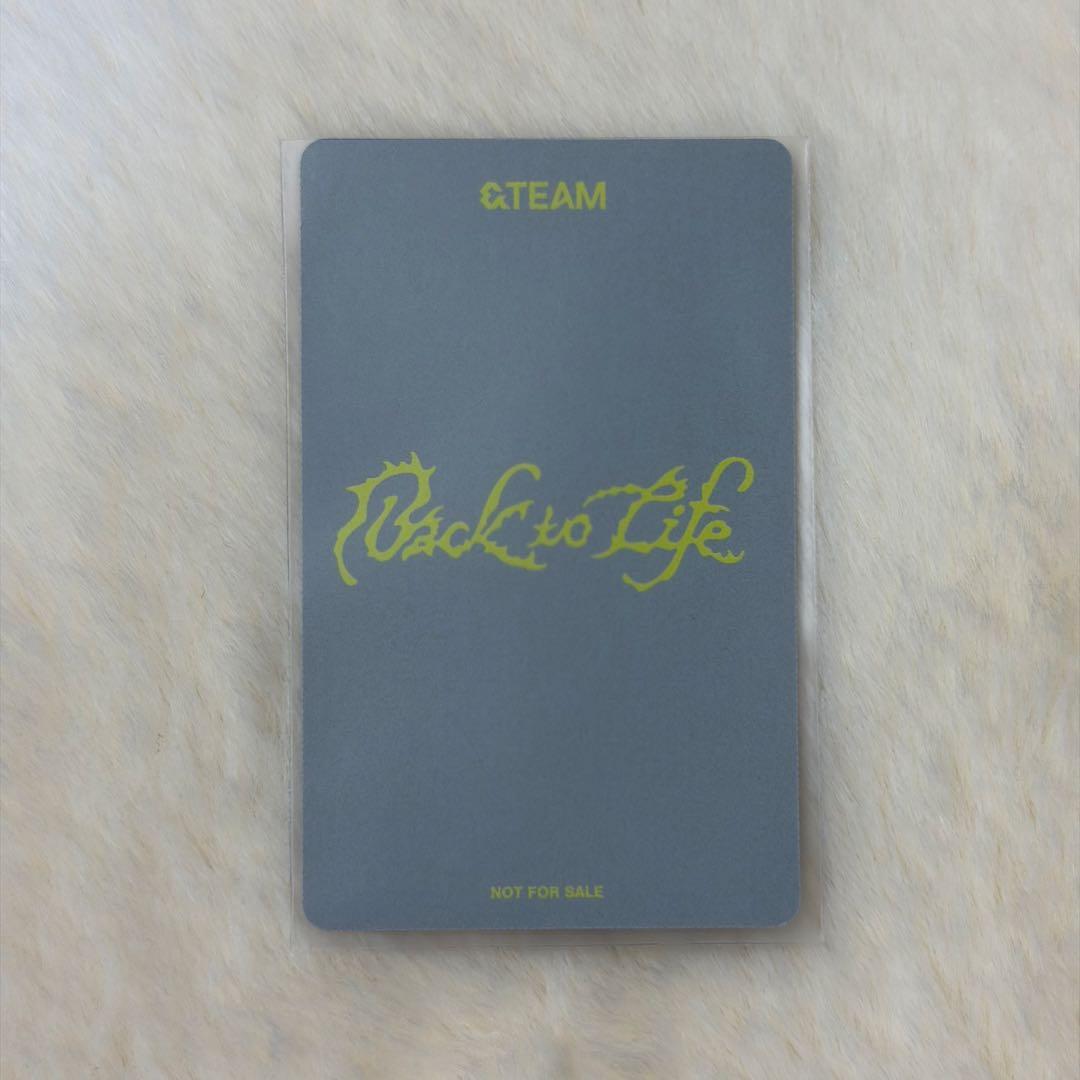 &TEAM Back to Life 手書き ラキドロ K Weverse - メルカリ