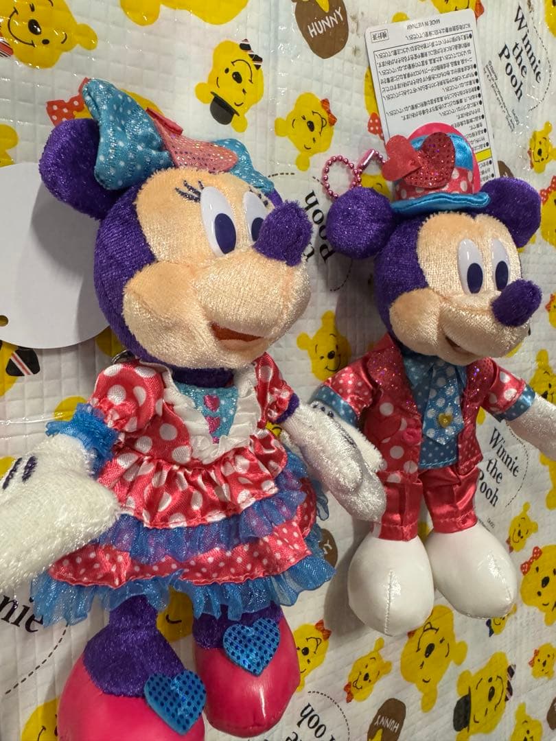 ミニーのファンダーランド2026 ミニーミッキーぬいぐるみバッチSET