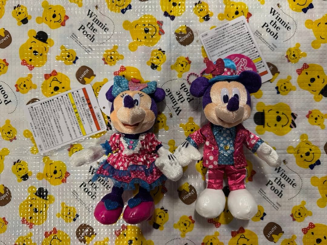 ミニーのファンダーランド2026 ミニーミッキーぬいぐるみバッチSET