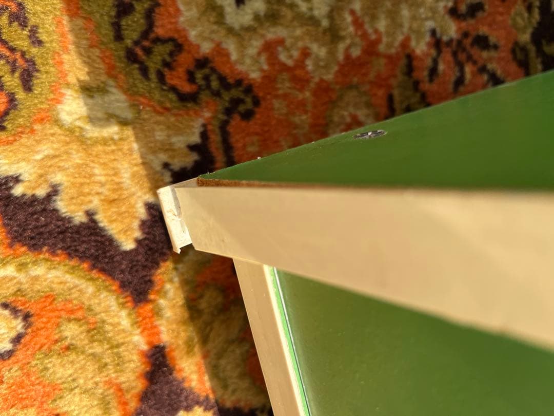 棚 レトロポップ ラック インテリア 昭和レトロ 当時物 インテリア 緑グリーン