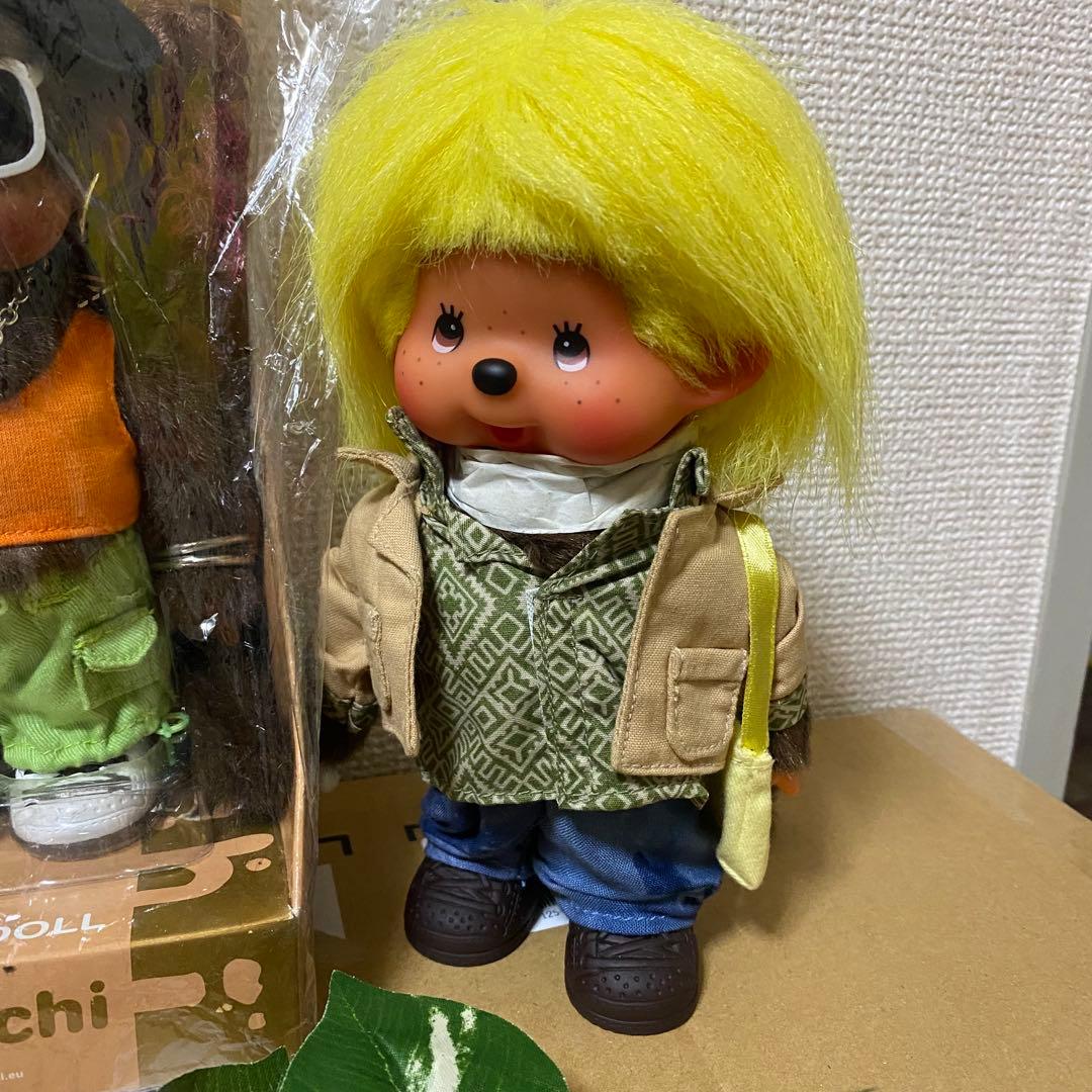 希少　モンチッチ ぬいぐるみ コレクション35周年　ヒップホップDJ 3体セット