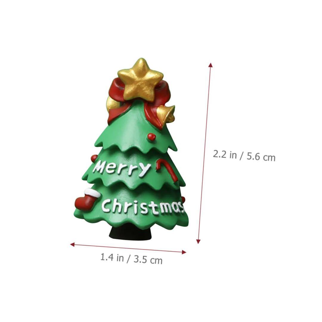 DERAYEE クリスマス 置物 冷蔵庫マグネット パンダ 飾り 可愛い 樹脂