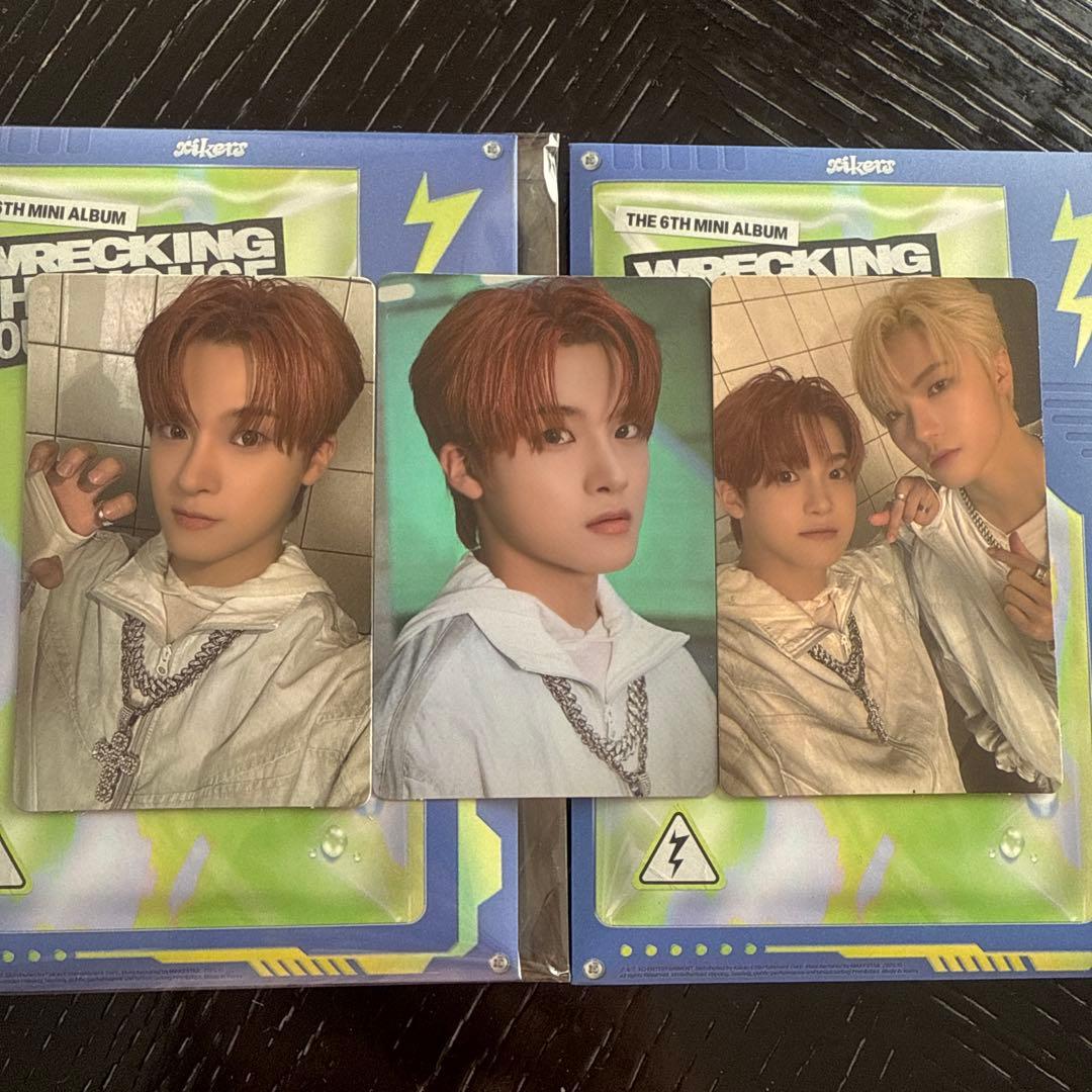 xikers ジュンミン wrecking house ポカ コンプ トレカ3枚 - メルカリ