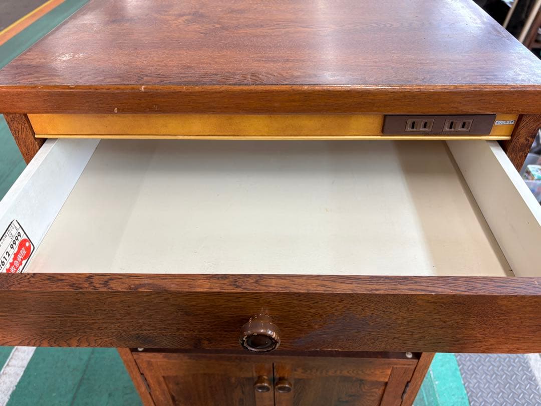 昭和レトロ】 小泉産業 KOIZUMI レンジ台 キッチンボード ヴィンテージ