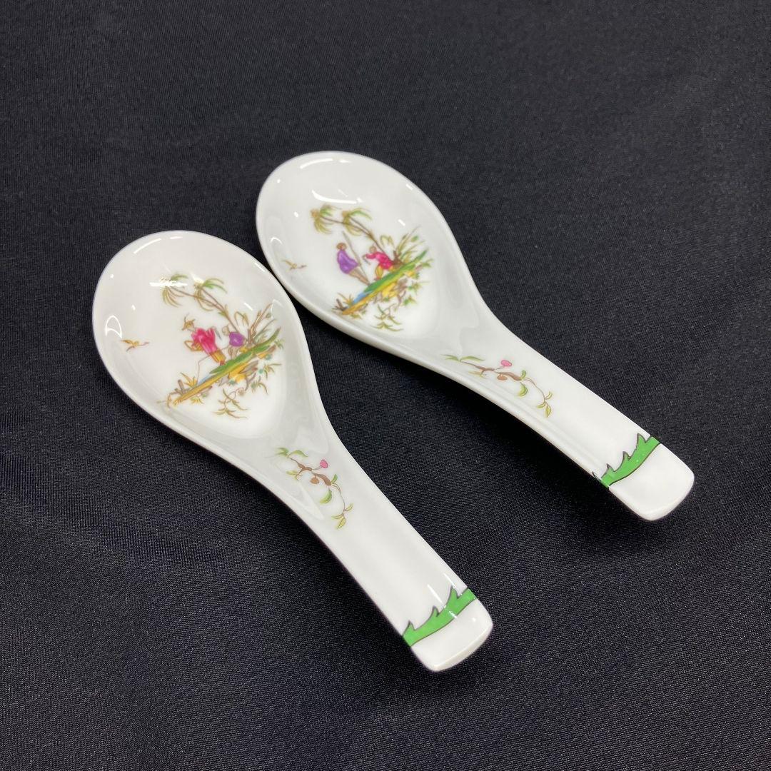 レイノー シキオン レンゲ 2 ボウル 2 № 5 № 6 美品 レア 未使用